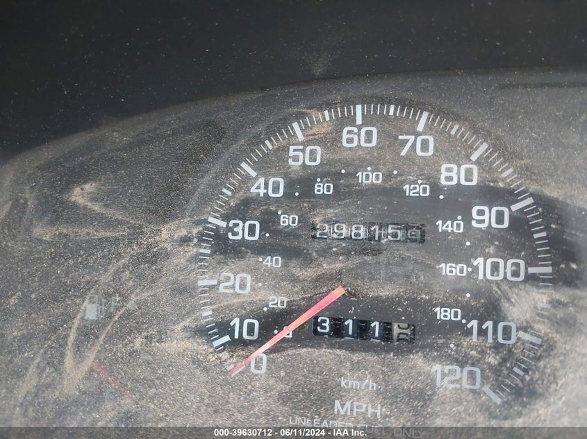 1997 Nissan Pathfinder Le/Xe VIN: JN8AR05S4VW116282 Lot: 39630712