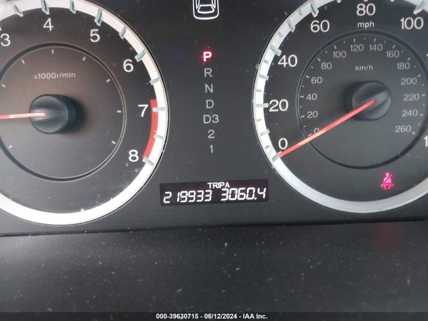 2010 Honda Accord 3.5 Ex-L VIN: 5KBCP3F83AB007293 Lot: 39630715