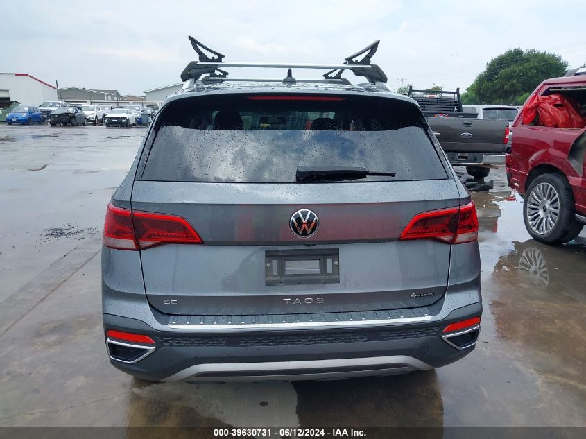 2022 Volkswagen Taos 1.5T Se VIN: 3VVWX7B29NM025773 Lot: 39630731