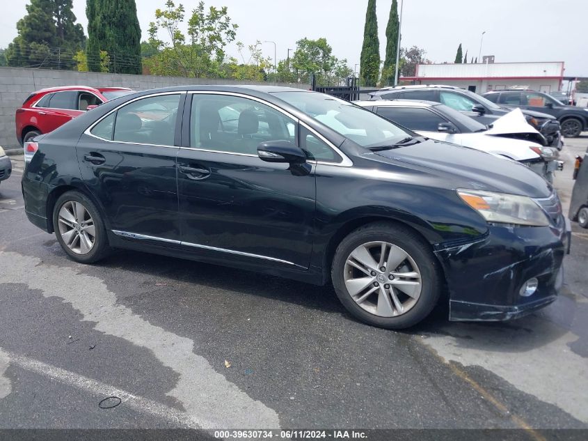 2010 Lexus Hs 250H VIN: JTHBB1BA3A2010878 Lot: 39630734