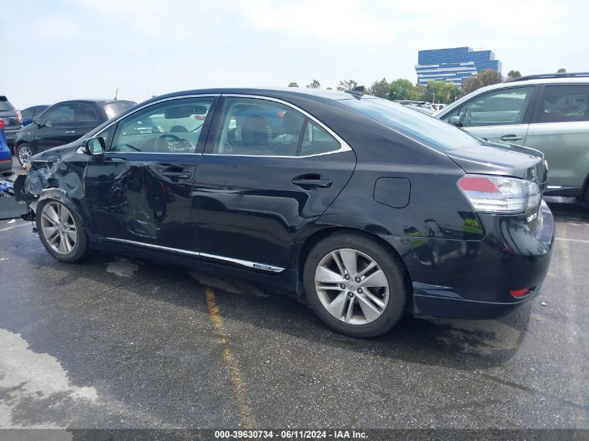 2010 Lexus Hs 250H VIN: JTHBB1BA3A2010878 Lot: 39630734