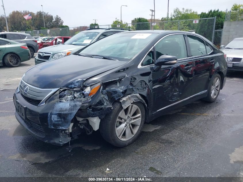 2010 Lexus Hs 250H VIN: JTHBB1BA3A2010878 Lot: 39630734