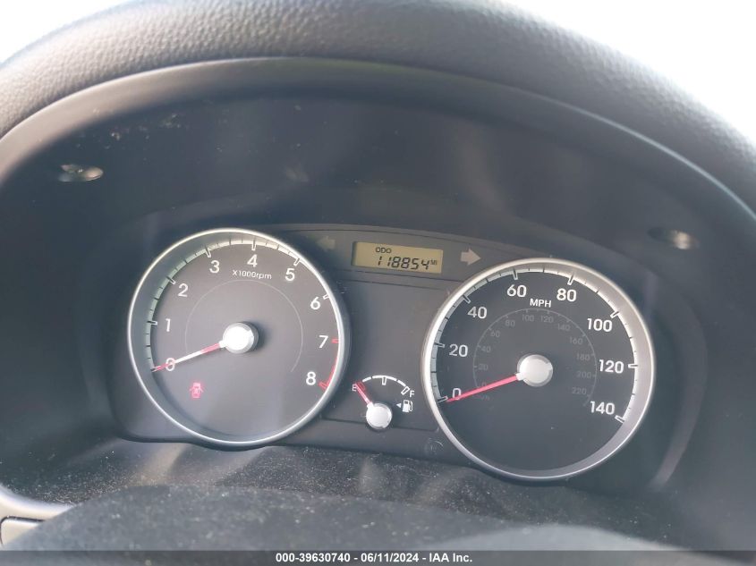 2011 Hyundai Accent Gs VIN: KMHCM3AC8BU201891 Lot: 39630740