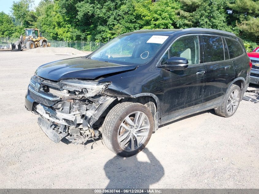 2016 Honda Pilot Elite VIN: 5FNYF6H09GB107648 Lot: 39630744