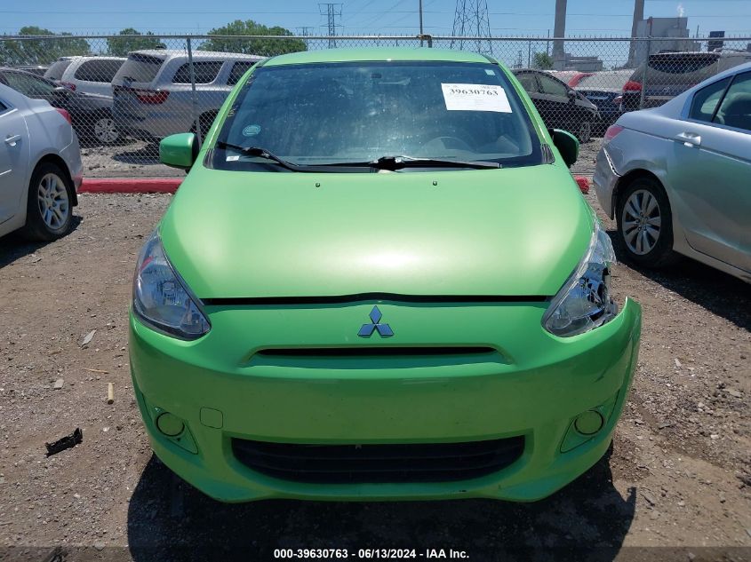 2015 Mitsubishi Mirage De/Rf VIN: ML32A3HJ4FH008295 Lot: 39630763