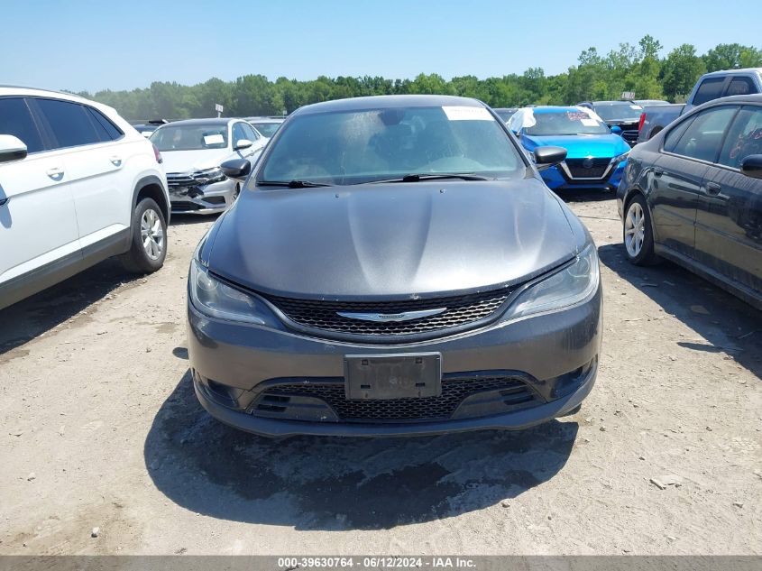 2015 Chrysler 200 S VIN: 1C3CCCBB9FN556425 Lot: 39630764