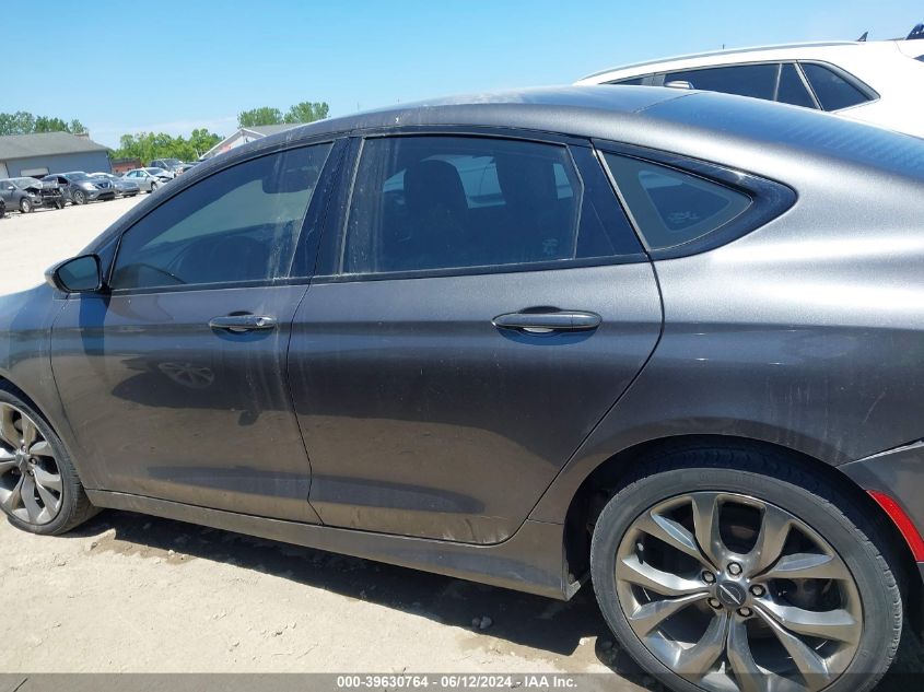 2015 Chrysler 200 S VIN: 1C3CCCBB9FN556425 Lot: 39630764