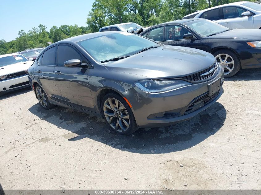 2015 Chrysler 200 S VIN: 1C3CCCBB9FN556425 Lot: 39630764