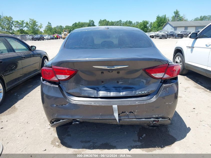 2015 Chrysler 200 S VIN: 1C3CCCBB9FN556425 Lot: 39630764