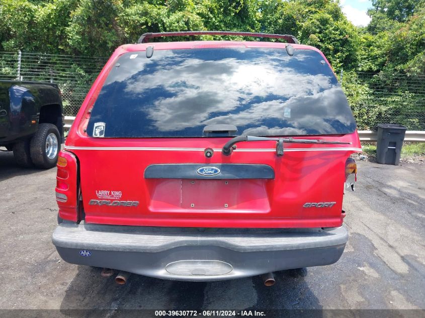 1999 Ford Explorer Sport VIN: 1FMYU24X6XUA24344 Lot: 39630772