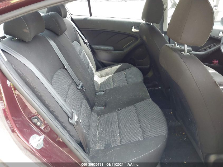 2017 Kia Forte Lx VIN: 3KPFK4A70HE009968 Lot: 39630783