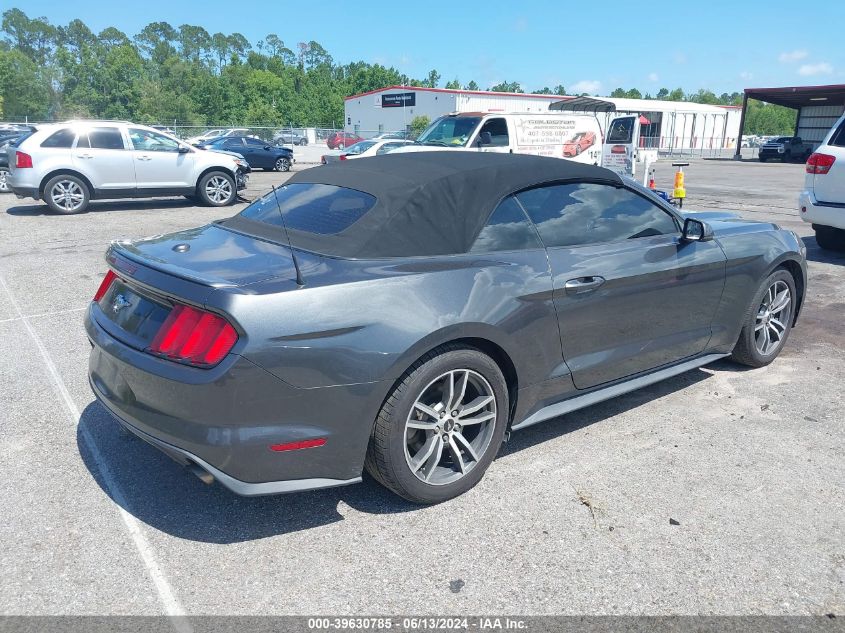 2016 Ford Mustang Ecoboost Premium VIN: 1FATP8UH5G5243488 Lot: 39630785