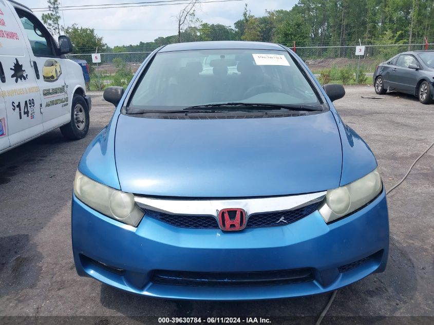 2010 Honda Civic Vp VIN: 19XFA1F39AE063850 Lot: 39630784