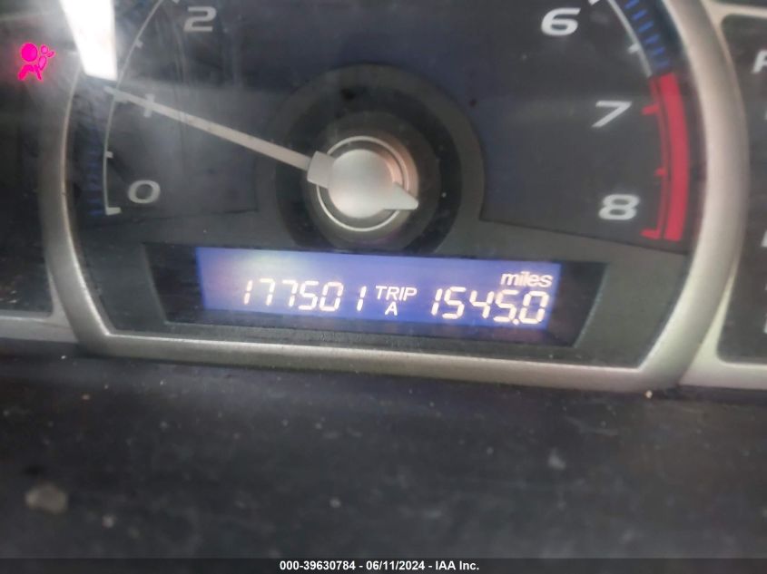 2010 Honda Civic Vp VIN: 19XFA1F39AE063850 Lot: 39630784