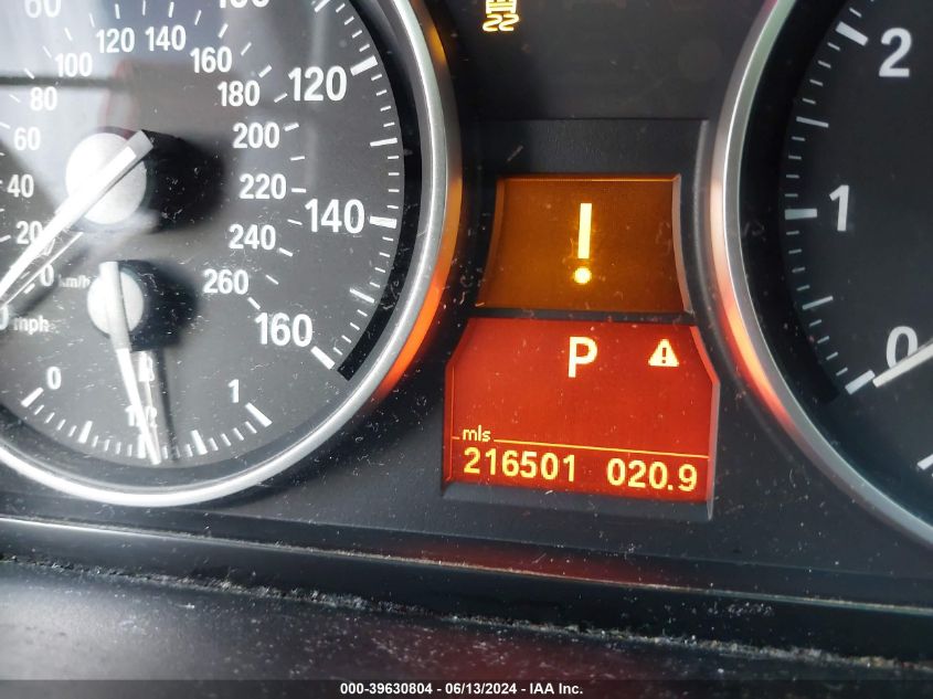 2011 BMW 328I xDrive VIN: WBAPK7G50BNN86642 Lot: 39630804