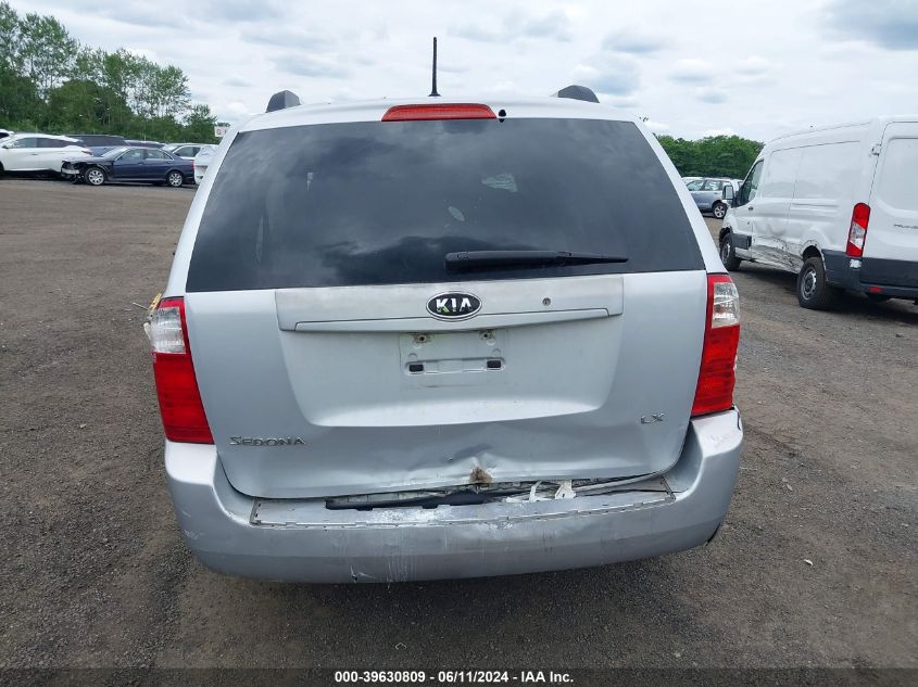 2009 Kia Sedona Lx VIN: KNDMB233896304474 Lot: 39630809