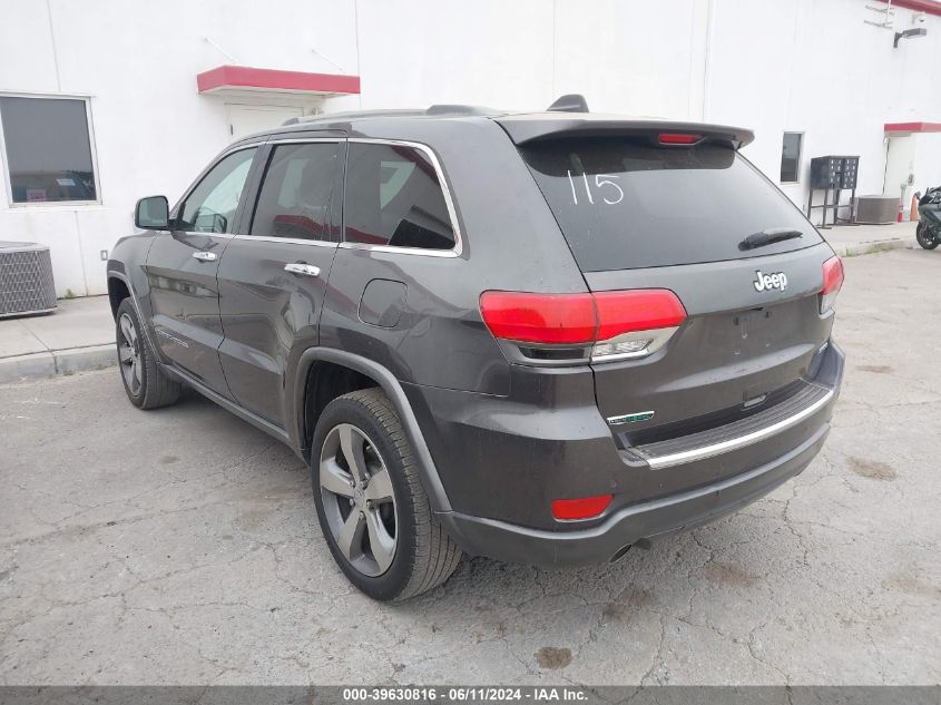 2015 Jeep Grand Cherokee Limited VIN: 1C4RJEBM2FC620227 Lot: 39630816