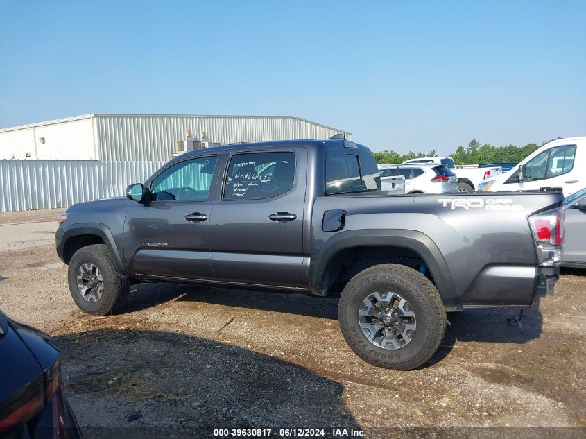 2023 Toyota Tacoma Trd Off Road VIN: 3TYAZ5CN4PT039054 Lot: 39630817