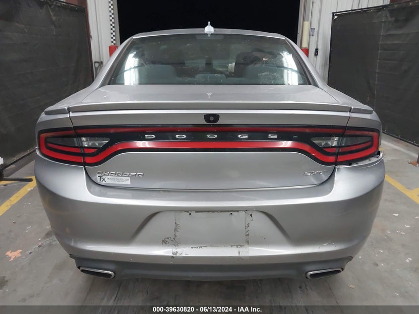 2016 Dodge Charger Sxt VIN: 2C3CDXHG3GH174148 Lot: 39630820
