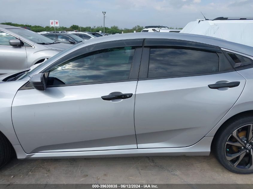 2020 Honda Civic Sport VIN: 2HGFC2F86LH508629 Lot: 39630835