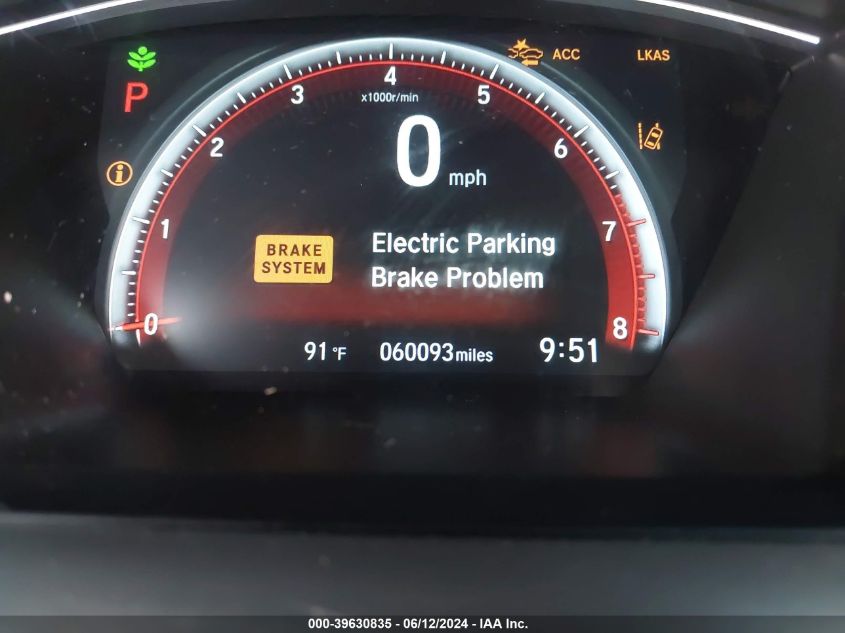 2020 Honda Civic Sport VIN: 2HGFC2F86LH508629 Lot: 39630835