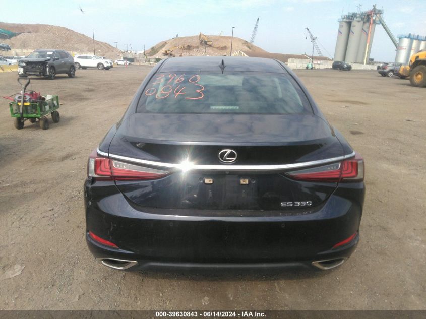 2020 Lexus Es 350 VIN: 58ADZ1B11LU058798 Lot: 39630843