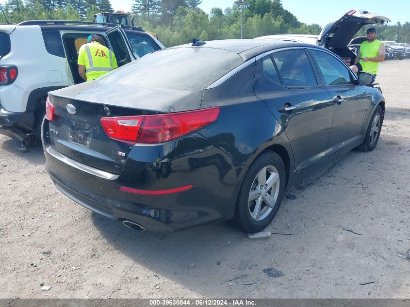 2015 Kia Optima Lx VIN: 5XXGM4A79FG384518 Lot: 39630844