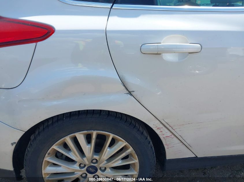 2016 Ford Focus Titanium VIN: 1FADP3N26GL299629 Lot: 39630847