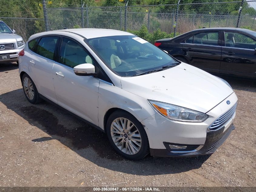 2016 Ford Focus Titanium VIN: 1FADP3N26GL299629 Lot: 39630847