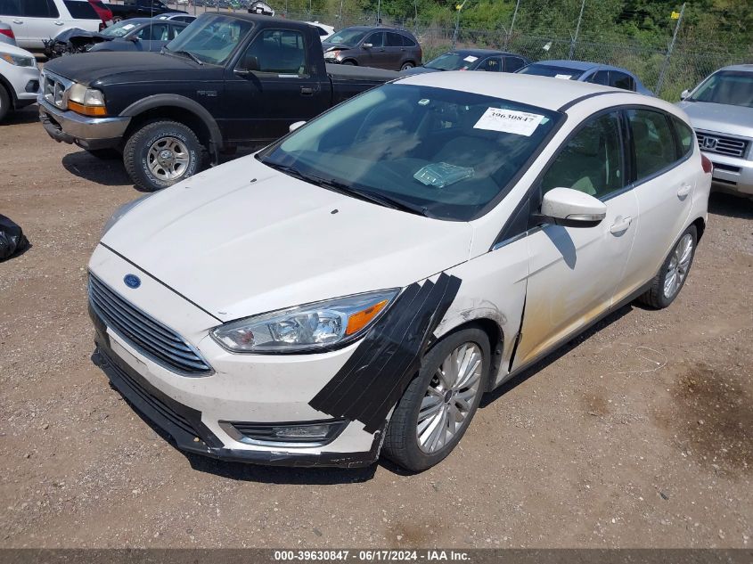 2016 Ford Focus Titanium VIN: 1FADP3N26GL299629 Lot: 39630847