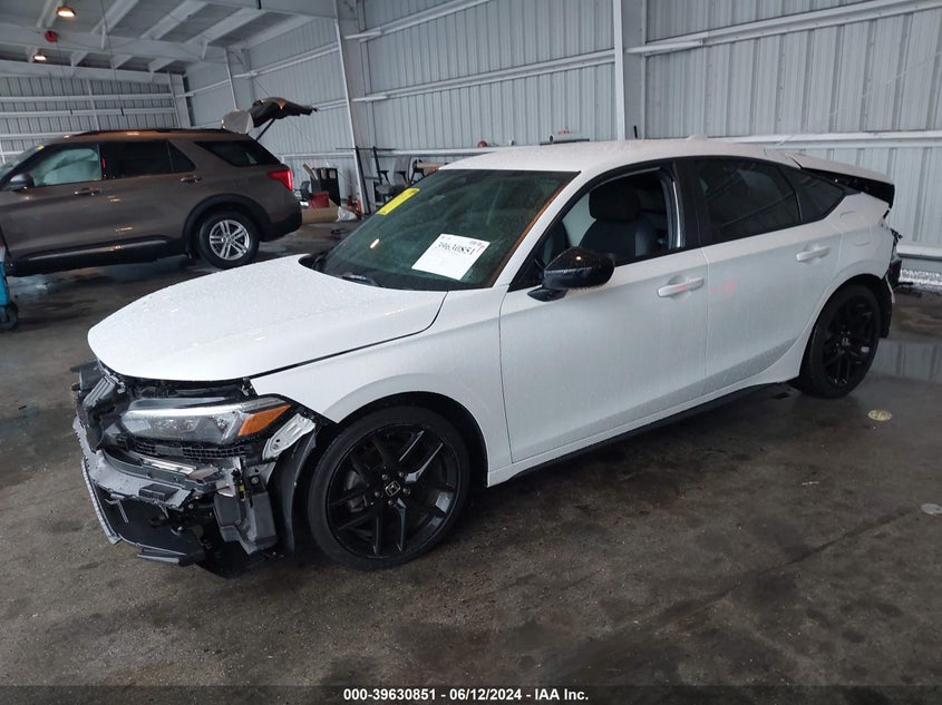 VIN 19XFL2H80NE009237 2022 HONDA CIVIC SPORT