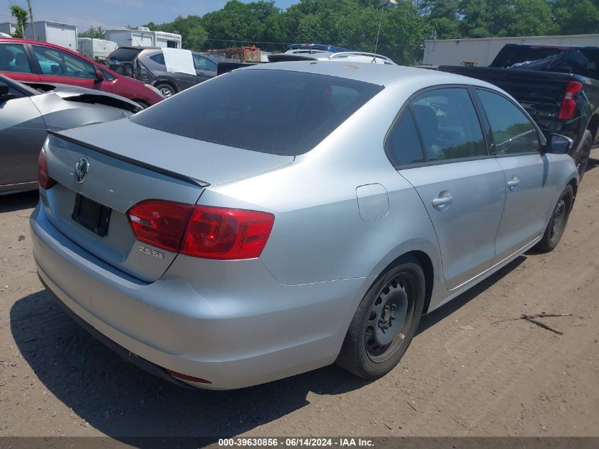 2012 Volkswagen Jetta 2.5L Se VIN: 3VWDP7AJ5CM321723 Lot: 39630856