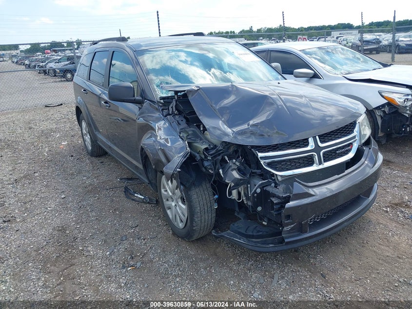 VIN 3C4PDCAB4KT764055 2019 DODGE JOURNEY SE VALUE PACKAGE