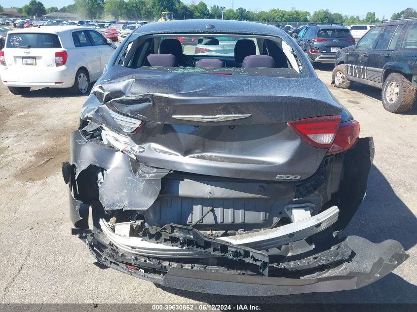2015 CHRYSLER 200 LIMITED - 1C3CCCAB2FN510646