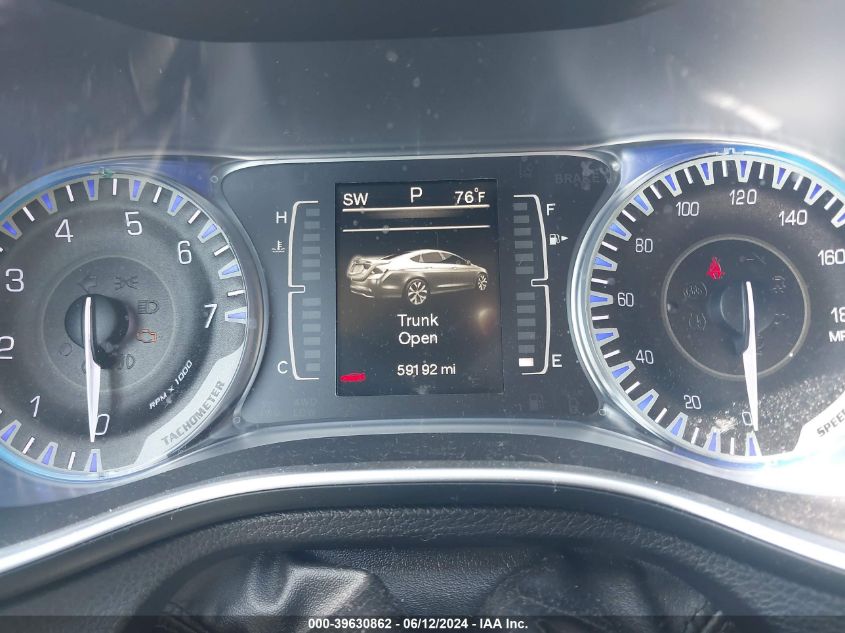 2015 CHRYSLER 200 LIMITED - 1C3CCCAB2FN510646