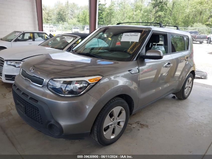 2016 Kia Soul VIN: KNDJN2A25G7280467 Lot: 39630900