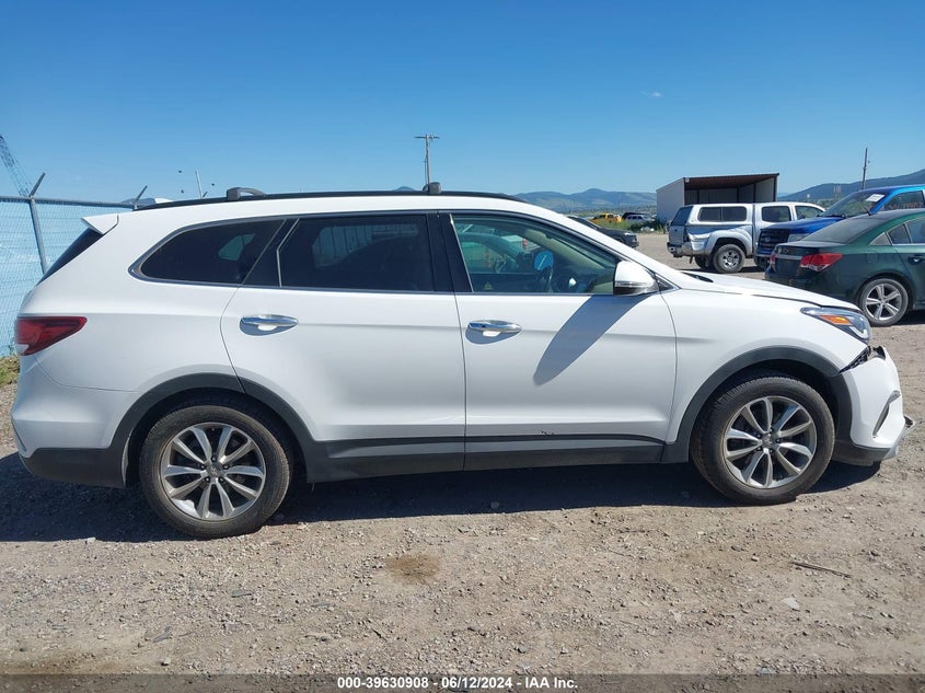 2017 Hyundai Santa Fe Limited VIN: KM8SNDHF9HU239301 Lot: 39630908