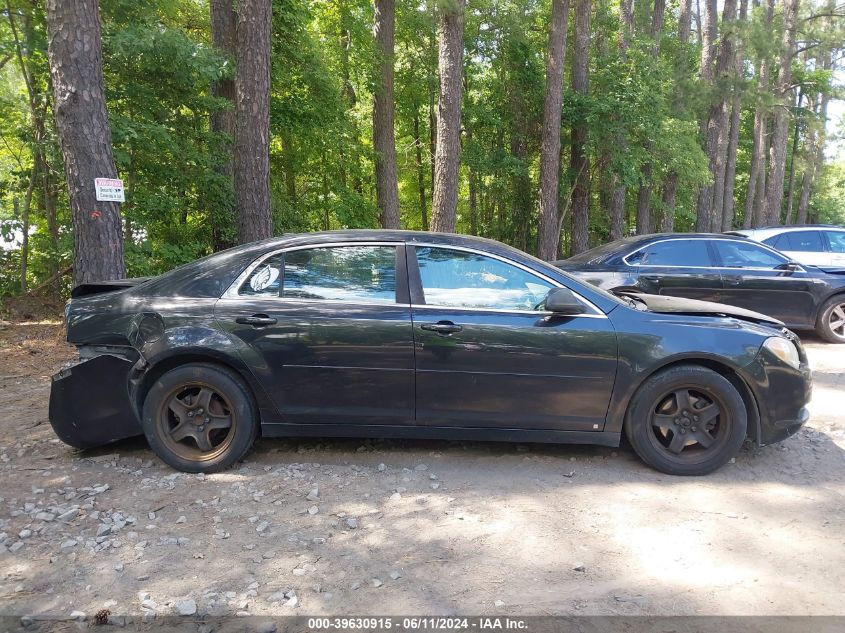 2009 Chevrolet Malibu Ls VIN: 1G1ZG57B194134070 Lot: 39630915