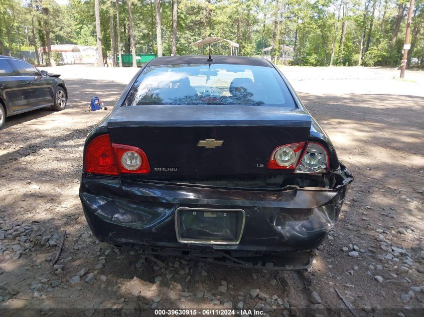 2009 Chevrolet Malibu Ls VIN: 1G1ZG57B194134070 Lot: 39630915