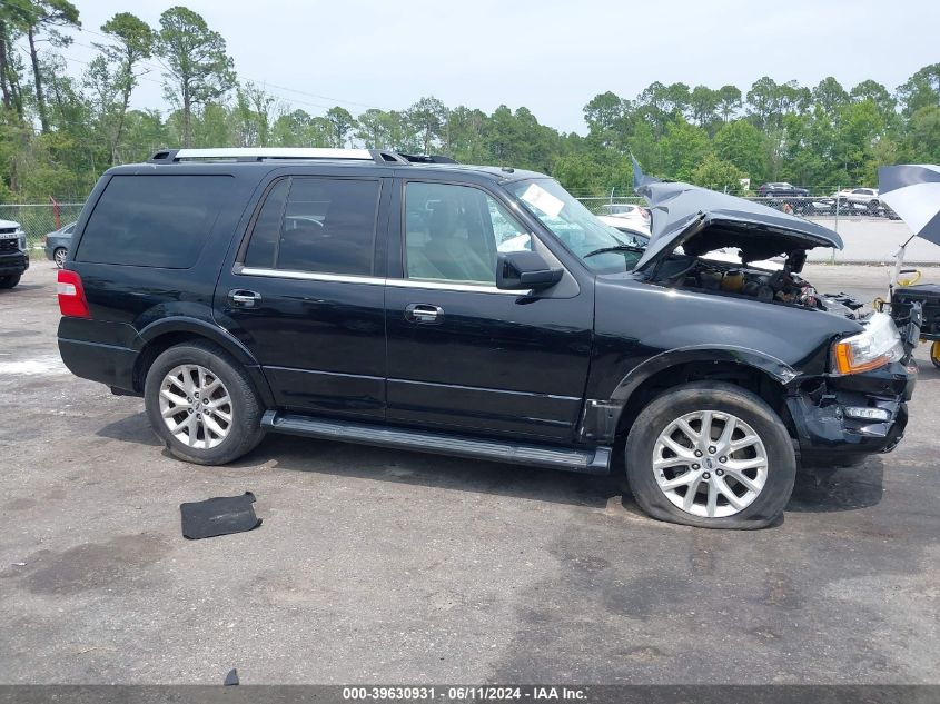 2016 Ford Expedition Limited VIN: 1FMJU1KT0GEF49518 Lot: 39630931