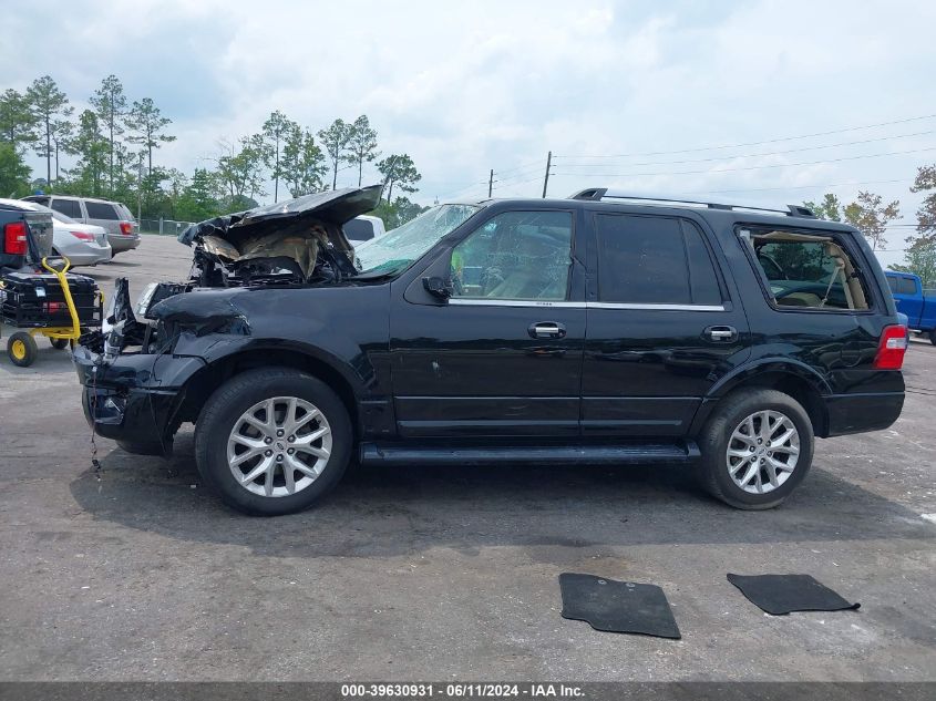 2016 Ford Expedition Limited VIN: 1FMJU1KT0GEF49518 Lot: 39630931