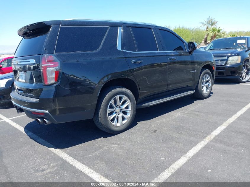 2022 Chevrolet Tahoe 4Wd Premier VIN: 1GNSKSKD5NR134835 Lot: 39630932