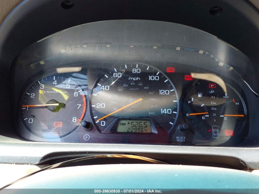 2000 Honda Accord 2.3 Ex VIN: 1HGCG5659YA114997 Lot: 39630935