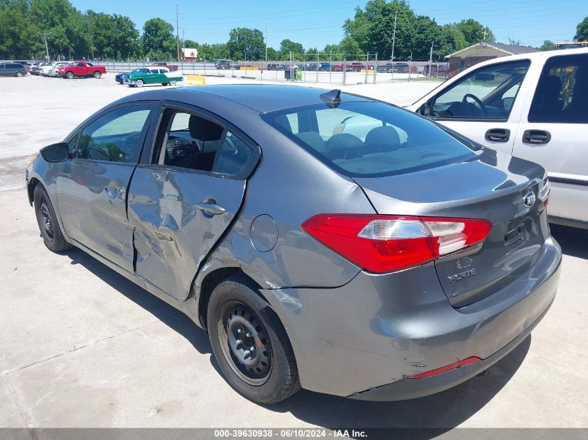 2016 Kia Forte Lx VIN: KNAFX4A69G5560304 Lot: 39630938