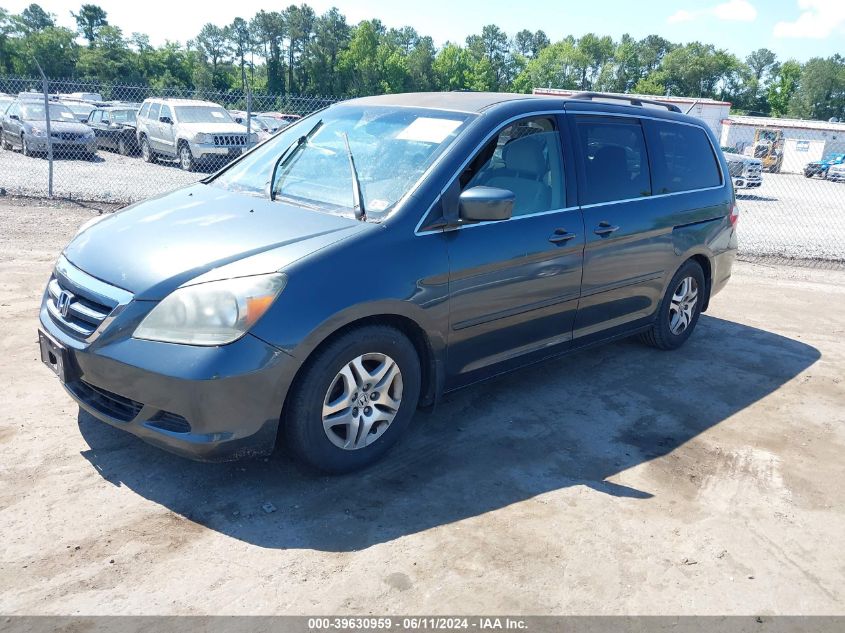 2006 Honda Odyssey Ex VIN: 5FNRL38476B087929 Lot: 39630959