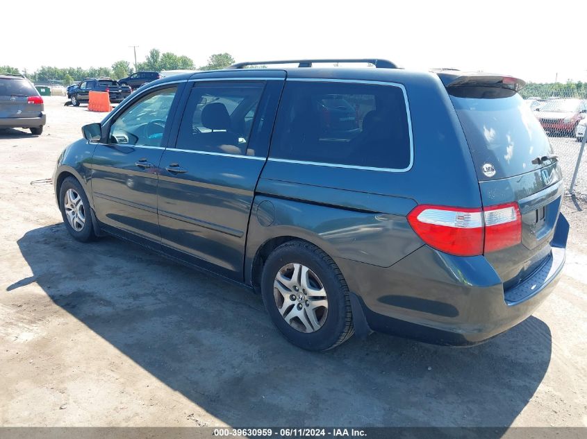 2006 Honda Odyssey Ex VIN: 5FNRL38476B087929 Lot: 39630959