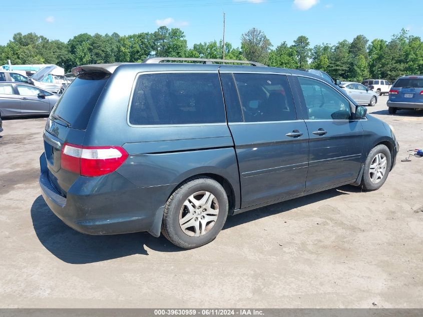 2006 Honda Odyssey Ex VIN: 5FNRL38476B087929 Lot: 39630959