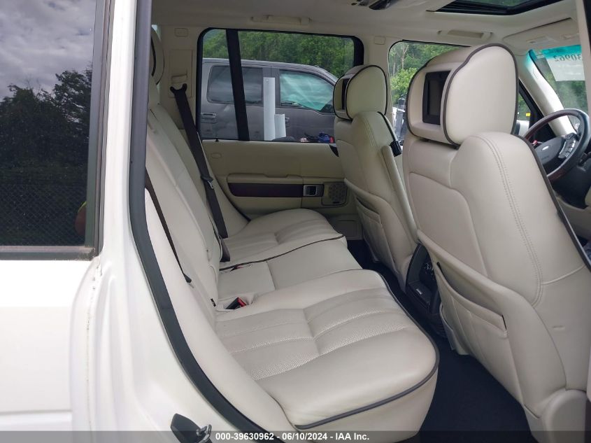 2010 Land Rover Range Rover Hse VIN: SALMF1D46AA316557 Lot: 39630962