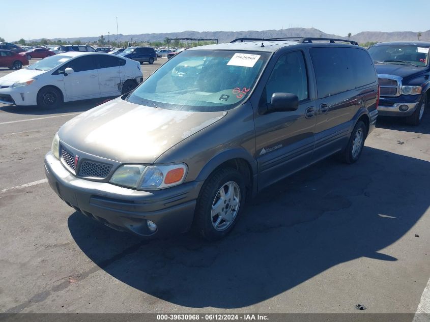 2002 Pontiac Montana T16 W/1Sx Pkg. VIN: 1GMDV03E22D196346 Lot: 39630968