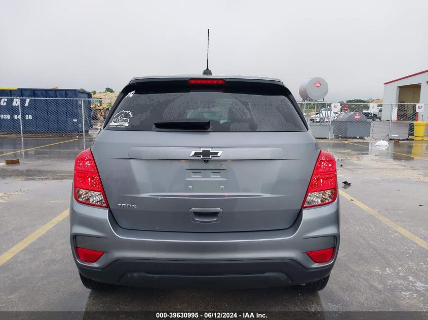 2020 Chevrolet Trax Fwd Ls VIN: 3GNCJKSBXLL188593 Lot: 39630995